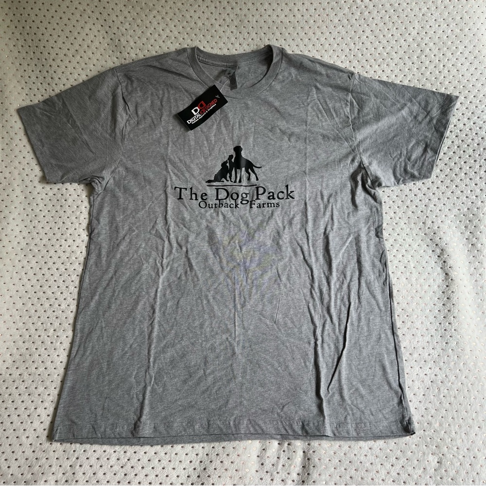 Next Level Apparel, XL, Gray T-Shirt
